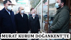 Murat Kurum Doğankent'i İnceledi